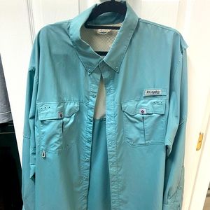 Men’s Columbia PFG fishing Shirt XXL